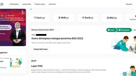 Penyaluran BSU 2022 Tahap 2 Diproses Cek Namamu Di Kemnaker Go Id Dan