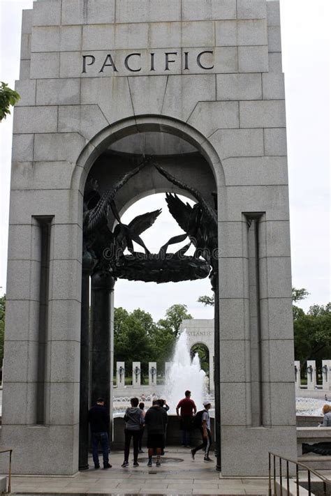 World War Ii Memorial Stars Editorial Image Image Of Memorial Flags