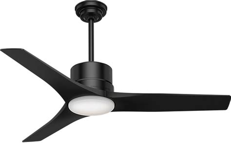 Get the best deals on contemporary ceiling fans with light. Casablanca 50452 Piston Modern Matte Black LED Interior ...
