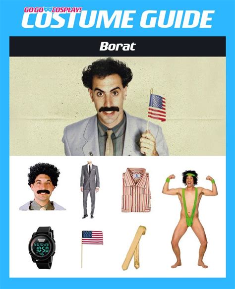 Borat Costume Guide Go Go Cosplay Couples Costumes Purim Costumes