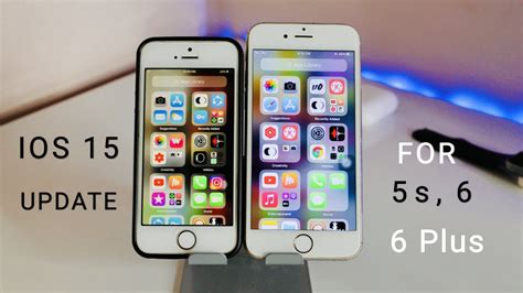 Ios 15 Update For Iphone 6 6 And 5s Update Now Youtube