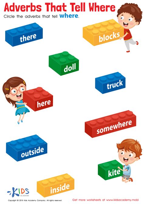 Adverb Examples For Kids