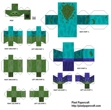 Papercraft Easier Herobrine Minecraft Printables Pape Vrogue Co