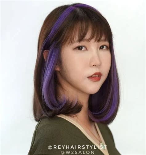 Trendy Purple Highlights Ideas To Show Your Hair Colorist Hair