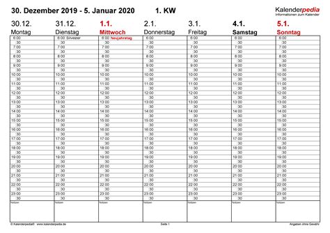 Drucken sie diesen kalender aus montag starten. Kalenderblatt 2021 Excel / 2020 Printable Calendar - PDF ...