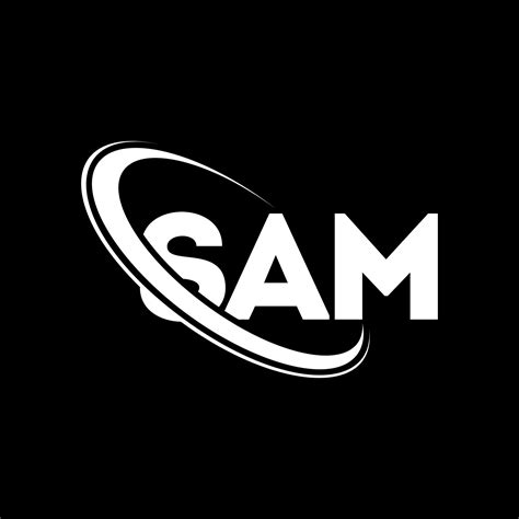 Sam Logo Sam Letter Sam Letter Logo Design Initials Sam Logo Linked With Circle And Uppercase
