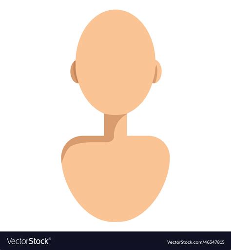 Bald Head Avatar Royalty Free Vector Image Vectorstock