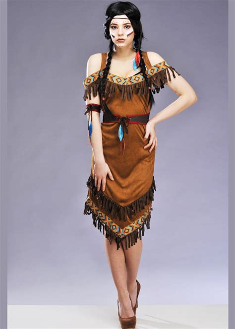 Womens Native Princess Indian Costume