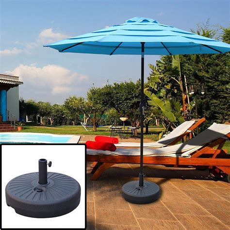 Wedding Arch Water Filled Umbrella Base For Courtyard Umbrella Umbrella Base Stand Durable Large