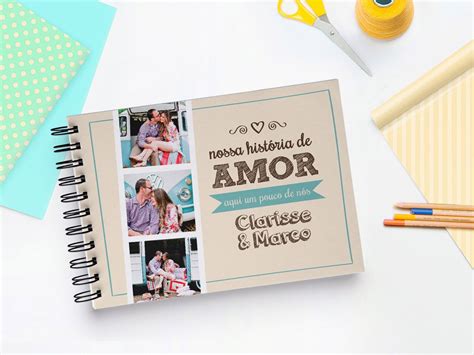 Lets Make Álbuns Presentes Para Namorado Album De Fotos Namoro