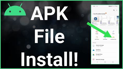 How To Install Apk Files On Any Android Youtube