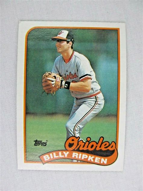 Rick face bill ripken error card 616the card you are referring to is a billy ripken card not cal ripken jr.the 1989 fleer #616 bill ripken error card has at least ten different variations, this card has a book value of about $5. Billy Ripken Baltimore Orioles 1989 Topps Baseball Card Number 571 - Baseball Cards