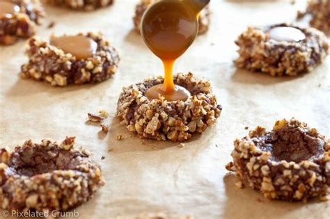 Make this crock pot candy recipe with just 5 ingredients. Pinner: We make these every christmas, they are a hit!!! Chocolate Turtle Cookies----Kraft ...