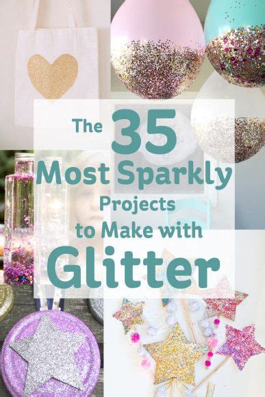 Craft Ideas Hobbycraft Glitter Crafts Diy Glitter Projects