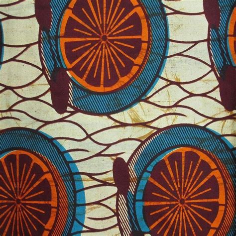 African Wax Prints Are Known For Their Vibrant Colors And Bold Designs