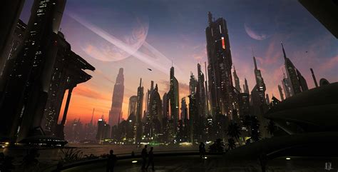 579620 1920x1080 Matte Painting Digital Art City Wallpaper  920 Kb