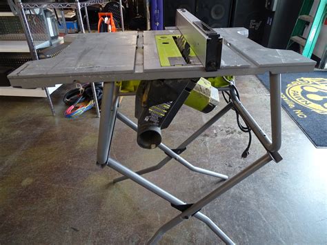 Ryobi Rts11 Table Saw With Stand Saws And Blades Kernersville North