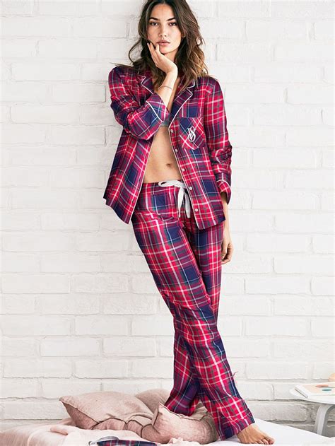 The Dreamer Flannel Pajama The Dreamer Flannel Collection Victorias Secret Plaid Pajamas