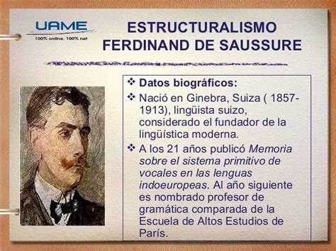 Español Y Literatura Ceuja 2015 ¿quién Fue Ferdinand Saussure