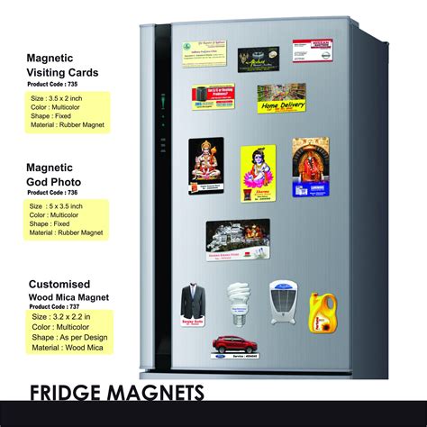 Printed Fridge Magnets Printed Magnet Stickers At Rs 10pcs Fridge