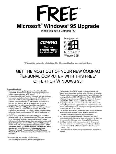 Microsoft Windows 95 Upgrade Fill Out And Sign Online Dochub