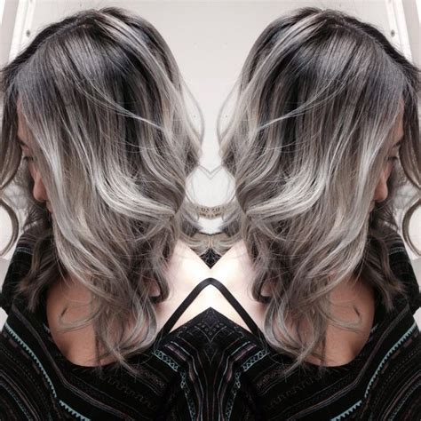 33 Gorgeous Balayage Ombre Grey Hairstyles Hair Color Hair Styles Hair