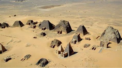 Sudans Forgotten Pyramids Facing Danger From Shifting Sand Dunes