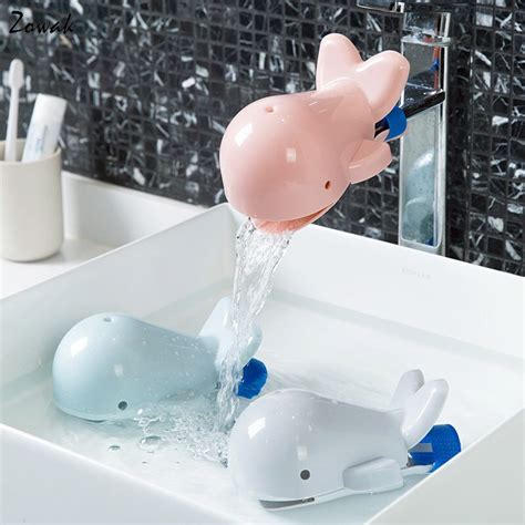 Cartoon Faucet Extender Sink Handle Dolphin Toddler Baby Children Spout