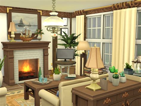 The Sims Resource The Sims 4 Lakeside Cottage No Cc