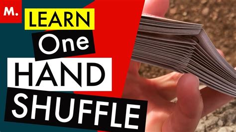 If turned up at start of the game, player on dealer's left choose the colour to begin play. Learn How to Shuffle Cards with ONE hand | Pro Card Shuffling Tutorial - YouTube