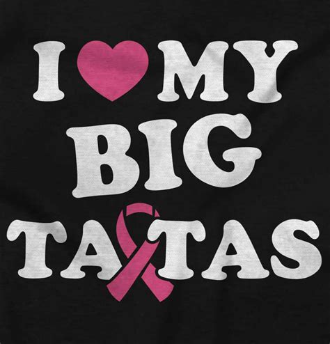 i love my big tatas funny breast cancer t women long sleeve hoodie sweatshirt ebay