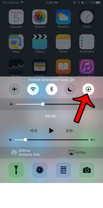 How To Lock Screen Rotation In Ios 9 Solve Your Tech