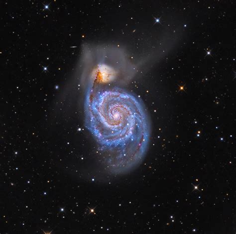 Astrophotography By Leonardo Orazi Photo Gallery Galaxies M51