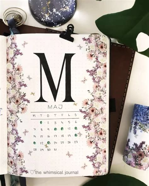 11 Gorgeous May Bullet Journal Cover Page Ideas To Inspire You