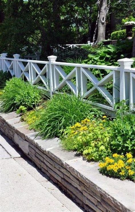 Get Peoples Attention With Beautiful Front Yard Fence Fence Design