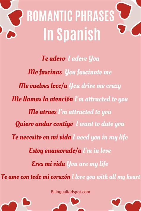 How To Say I Love You In Spanish And Other Spanish Romantic Phrases