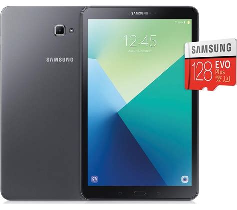 They offer up to 100mbps read and 95mbps write speeds. SAMSUNG Galaxy Tab A 10.1" Tablet & 128 GB Micro SD Card Bundle - Grey Deals | PC World