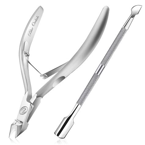 cuticle trimmer with cuticle pusher cuticle remover cuticle nipper professional