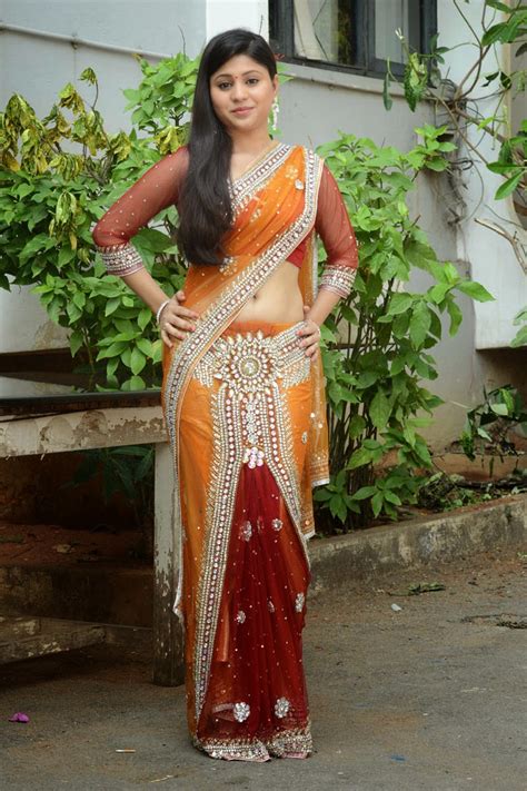 Telugu Actress Jiya Khan Hot Navel Photos In Sexy Saree Cinehub