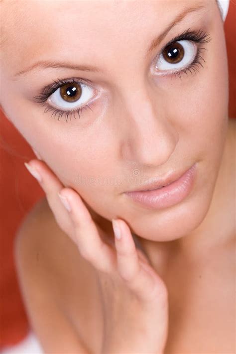 Sensitive Woman Stock Photo Image Of Facial Body Adult 10959170