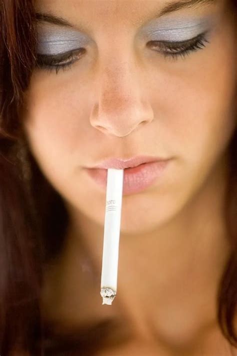 Women Smoking Dangling Telegraph