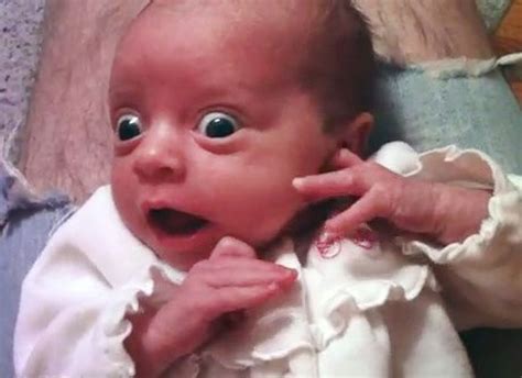 Viral Video Of The Day Baby Gives Crazy Eyes As Father Confounds Her