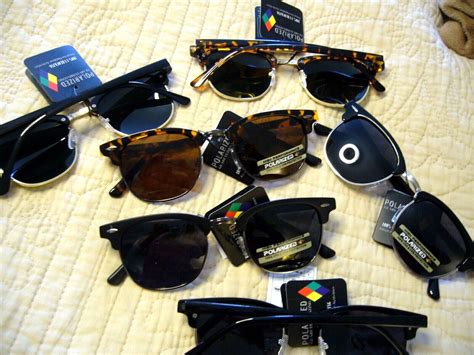 Polarized Sunglasses Unisex 2 Pair Sets Men Women 80 S Retro Og Style Pz Wf13 Ebay