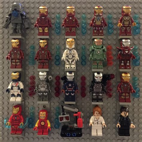 My Current Lego Iron Man Collection Rmarvel