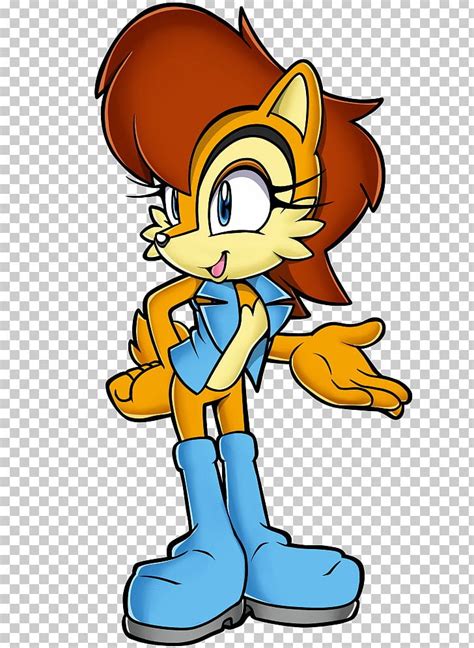 Princess Sally Acorn Sonic The Hedgehog Character Comics Png Clipart