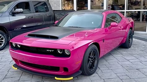 Color Me Pink 2023 Dodge Challenger Demon 170 Jailbreak