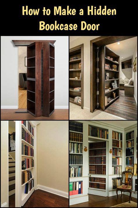 Learn How To Build A Secret Bookcase Door For Your Home Secret Door