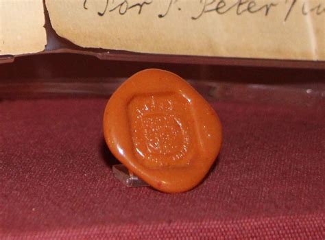 Castle Object Of The Month Seal Of King James Ii Hever Castle