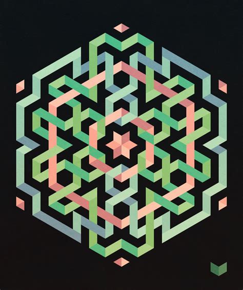 Made In Hexels In 2021 Polygon Art Rangoli Borders Geometric Art