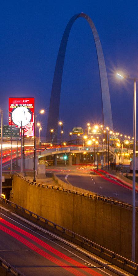 St Louis Arch And Interstate 70 Photograph By Garry Mcmichael